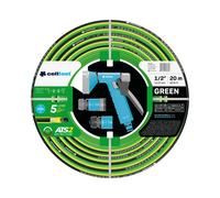 Cellfast w?? ogrodowy green ats 1/2' 20m + zestaw zraszaj?cy