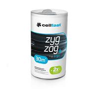 Cellfast ZygZag - Juego de mangueras de jardín expandibles Flexibles de Parada y Paso, Manguera de riego para jardín, Manguera de riego Ligera y Flexible, sin torceduras, 15-30 m