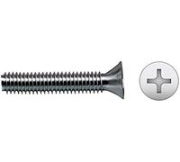 Celo Tornillo rosca métrica 9420965 cabeza avellanada Philips DIN 965 M4x20 mm zincado (500 ud)