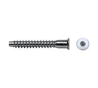 Celo Tornillo de ensamblaje para madera 9550Ene Cabeza Allen Ø5x50 mm Cincado 250 unid