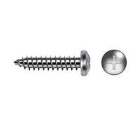 Celo Tornillo rosca chapa DIN 7981 cabeza alomada PH 5,5x60 mm zincado caja 100 unidades