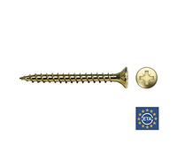Celo Tornillo para madera 9b3540vlox200 – Rosca completa, cabeza avellanada, 3,5x40 mm, 200 unidades