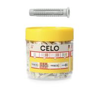 Celo Taco FX Ø6 mm, Taco de Nylon, Bote 300 Unidades, para Tornillo 3.5-5 mm
