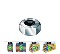 Celo Tuerca Hexagonal DIN 934 Ø8mm Zincado Caja 250 Unidades