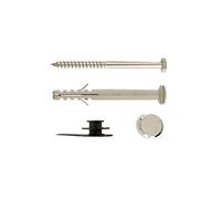 CELO X675FWC30 - Fijación vertical de WC FWC y bidet tornillo inoxidable A2 longitud 80 mm (Envase 30 ud)