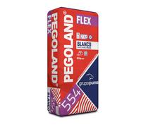 Cemento cola pegoland flex blanco 25 kg