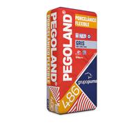 Cemento cola pegoland porcelánico flexible gris 25 kg