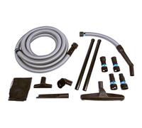 Cen-Tec Systems 98999-AZ Quick Click - Juego de adaptadores de recogida de polvo para herramientas eléctricas multimarca y accesorios de limpieza completa con manguera de 20 pies para aspiradoras