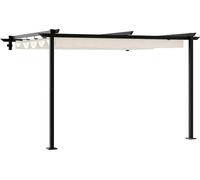 Cenador 300 x 300 x 200 cm Crema Poliéster
