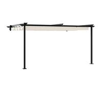 Cenador 400 X 300 X 200 Cm Crema Poliéster Vidaxl
