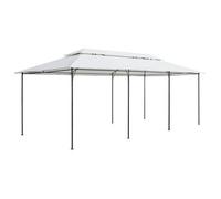 Cenador 600x298x270 Cm Blanco 180g/m² Vidaxl
