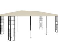 Cenador color crema 3x6 m