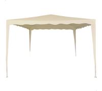 Cenador Desmontable Aktive Estructura Acero Lona 160 Gr/m2, 300x300x250 Cm, Crema