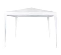 Cenador desmontable de jardín 300x300x250 cm blanco Aktive