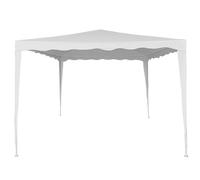 Cenador Desmontable Estructura Acero Lona 160 Gr/m2, 300x300x250 Cm, Blanco