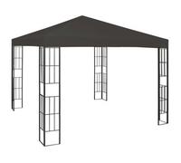 Cenador Gris Antracita 3x3 M Vidaxl