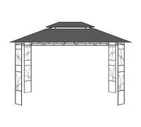 Cenador Gris Antracita 4x3x2,7 m 160 g/m²