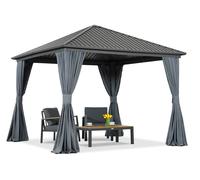 Cenador metálico Sardinia Premium 3x3 Garden Point antracita