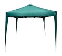 Aktive Cenador plegable Max-air 300x300x250 cm verde con chimenea