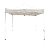 Carpa gazebo Aktive Garden plegable altura ajustable 220/320x300x300 cm White Height: 220.00 cm