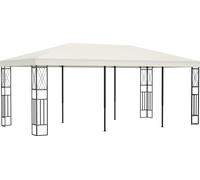 Cenador tela color crema 3x6 m