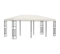Cenador Tela Color Crema 3x6 M Vidaxl