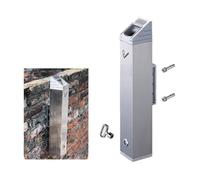 Cenicero De Pared Para Cigarrillos, Contenedor De Cenizas De Acero Inoxidable Para Exteriores, Recipiente Metálico Para Residuos De Tabaco, Papelera Colgante Que Ahorra Espacio