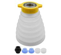 CENPEK Colector Polvo para Taladro Percutor eléctrico Colectores de Polvo Cubierta Antipolvo de Silicona retráctil para Taladro eléctrico Manual Taladro eléctrico de Litio Taladro de Impacto