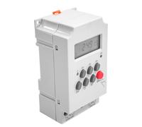 CENPEK Interruptor horario de 220 V, Timbre automático Compacto, farola, lámpara de neón, Escenario, Controlador horario, Interruptor horario electrónico
