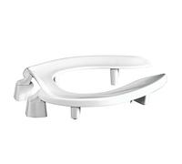 Centoco - Asiento elevador de plástico para inodoro sin tapa, compatible con ADA, asiento de asistencia médica, resistente, 300 y 500 modelos, color blanco, 3" Lift, blanco, 1