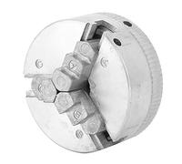 Centrado de Palanca Fuerte 0 Rosca Z011 Aleación de Zinc Accesorio de Abrazadera de Mandril de 3 Mordazas para Mini Torno de Metal