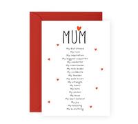 Central 23 Tarjeta de cumpleaños para mamá - Mum You're My - Tarjetas del día de la madre para mamá - Tarjeta de agradecimiento para mujeres - Tarjeta de felicitación dulce para tía abuela - de hijo e