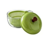 Centrifugador de ensalada - 21 x 17 cm Ensalada Lavavajillas, práctico manejo con una sola mano | Limpiador de doble capa con funcionalidad fácil de usar, para alimentos, ensalada, hogar, K
