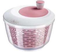 Centrifugadora de ensalada Westmark: ideal para lavar, centrifugar y servir ensaladas, ensaladera compacta con tapa y pico vertedor, antideslizante, 4,4 l - plástico, sin BPA