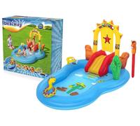 Centro acuático Bestway "Wild West", piscina inflable, 264 x 188 cm - con aspersor, a partir de 2 años