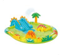 Intex Pools Centro de juegos hinchable Dinosaurios 191x152x58 cm - Jets de agua, multicolor
