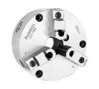 Centro de mecanizado mandril autocentrante tres garras alta precisión SC-160 cuatro ejes roscado frontal manual(-12-inch 3-claw standard sub-mouth 260mm)