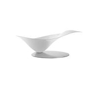 Centro de Mesa Bugatti Petalo 30 cm Acero inoxidable 21-PETALOI1 Blanco brillante