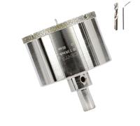 CENYB 60mm(2-3/8") coronas para porcelanico Diamante para Azulejos con Piloto Central - Recubierta en Diamante para Mármol, Granito, Cerámica, Porcelánicos y Cristal