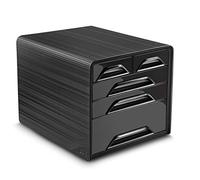 Cep 1072130011 - Fichero con 5 cajones de sobremesa, 360 x 288 x 270 mm, color negro