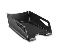Cep lot de 3 corbeilles à courrier pro maxi hauteur 11,5 cm noir