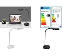 CEP Office Solution: Lámpara de escritorio LED, modelo FLEX, color blanco