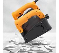 Cepilladora de pared eléctrica, 1200W Power Cepilladora manual, ajuste de profundidad 1-4 mm, Lijadora Cepilladora Eléctrica Kits de Pala de Pared de hormigón 1000-4000 TR/Min