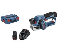 Cepillo a batería bosch professional gho 12v-20 con 2 baterías de 3 ah
