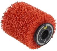 Cepillo abrasivo de nylon, diámetro 80 mm, longitud 100 mm, marca Fartools. Ideal para eliminar óxido, cal, y para la limpieza. Compatible con la herramienta multifunción compacta Fartools REX80