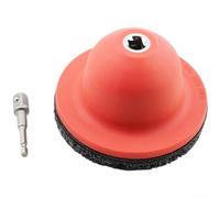 Cepillo Abrasivo para Llantas 150mm Eliminación Óxido(2pcs) | Cabezal abrasivo para premium, quita óxido eficaz, segura, aleaciones, cromados, uso rápido