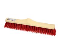 Cepillo barrendero industrial fibra suave pvc. soporte polipropileno 50 cm. (sin mango)