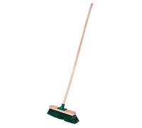 Cepillo barrendero Pro Garden madera 40 cm + palo 110 cm