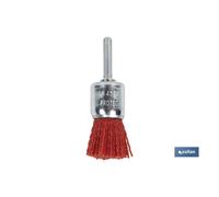 Cepillo brocha 6 mm x ø25 nylon