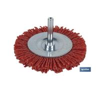 Cepillo circular 6 mm x ø100 nylon